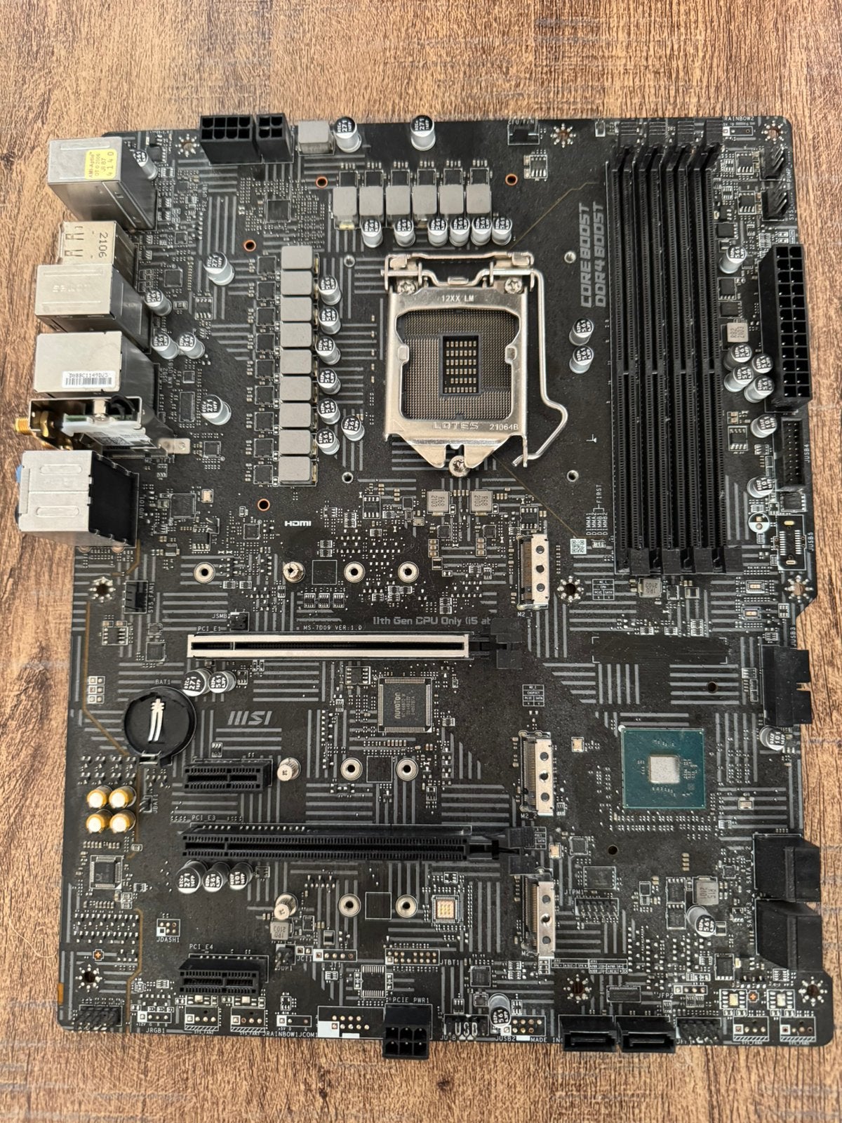 Carte mere MSI Z590 PRO WIFI, Enlèvement, Comme neuf, Intel