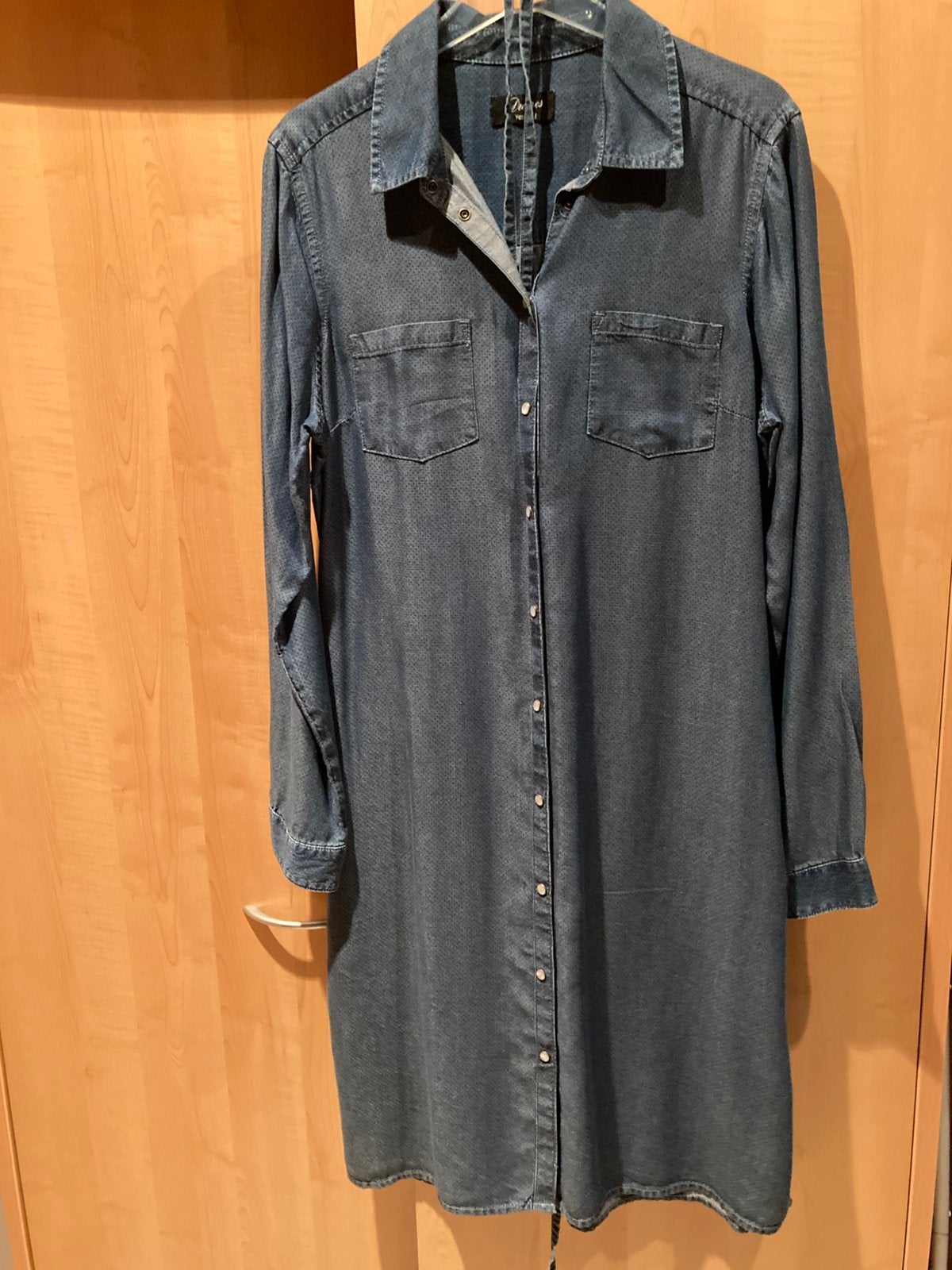 Denimjurk Yessica, Verzenden, Zo goed als nieuw, Maat 38/40 (M), Blauw