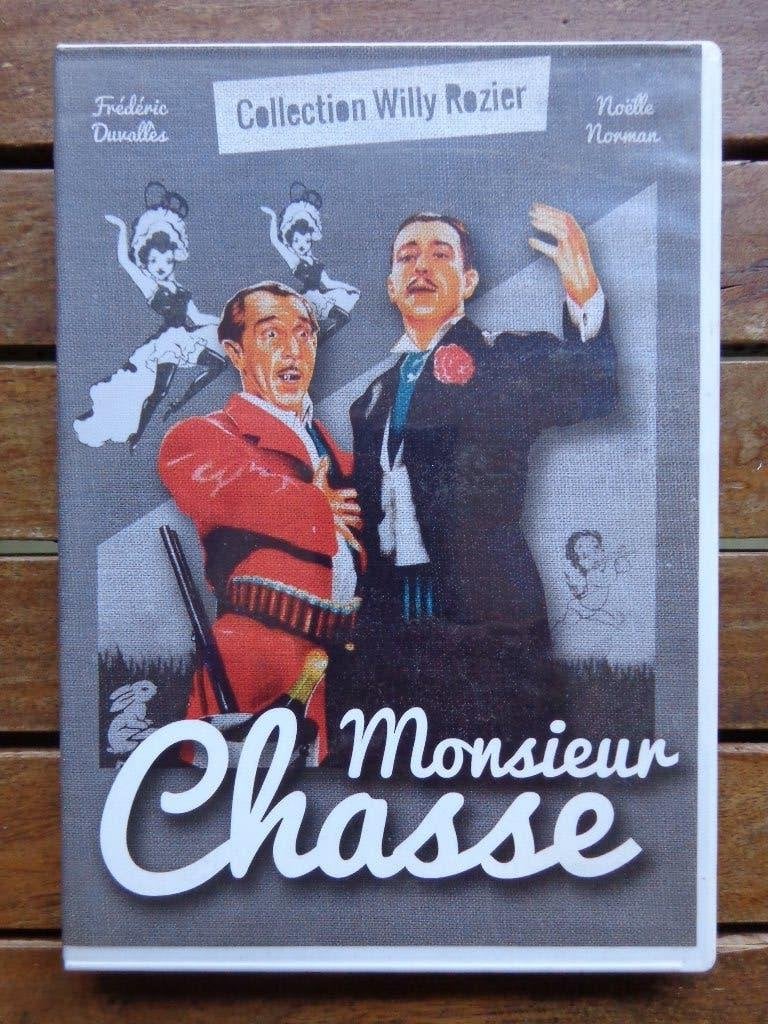 )))  Monsieur Chasse  //  Willy Rozier  (((, CD & DVD, DVD | Comédie, Enlèvement ou Envoi, Tous les âges, Français, Comme neuf