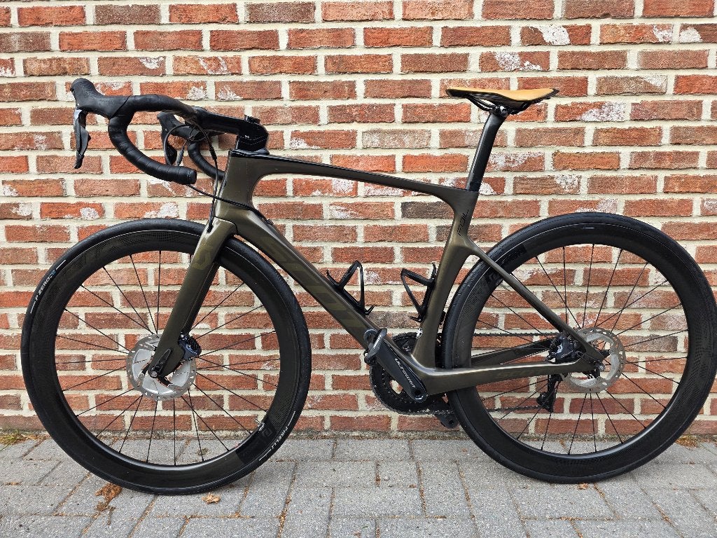 Scott Foil 10 Carbon Aero racefiets & Ridley racefiets, Vélos & Vélomoteurs, Enlèvement, Utilisé, Carbone