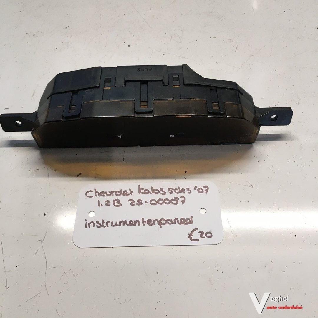 Chevrolet Kalos 2007 1.2 B 2500087  Instrumentenpaneel  K067, -, Utilisé, -, -