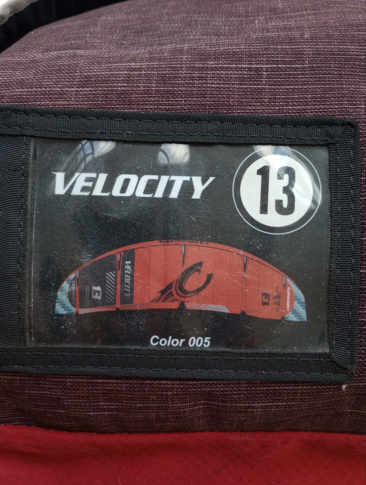 GEZOCHT: Bar behorende bij kite cabrinha velocity, Enlèvement, Kite