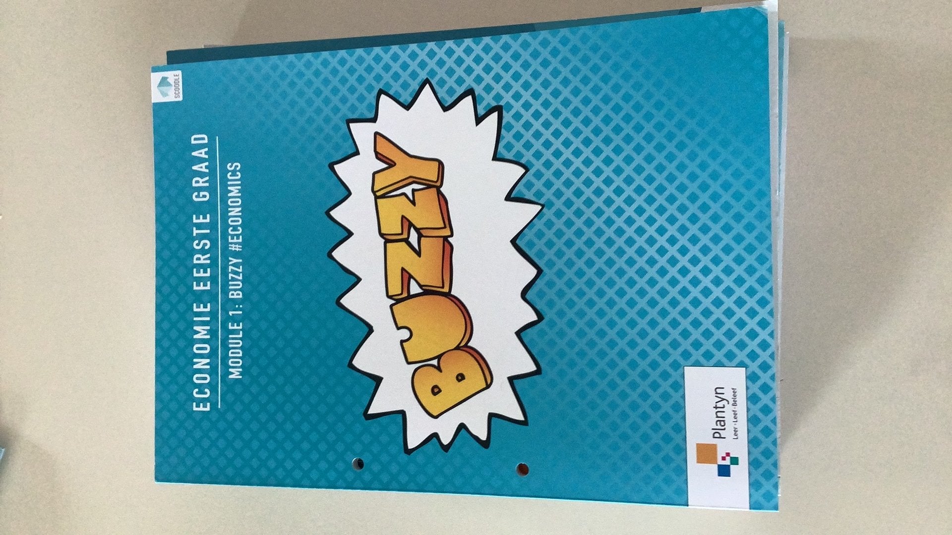 Buzzy : module 1, Boeken, Schoolboeken, Ophalen of Verzenden, Nieuw, ASO, Economie