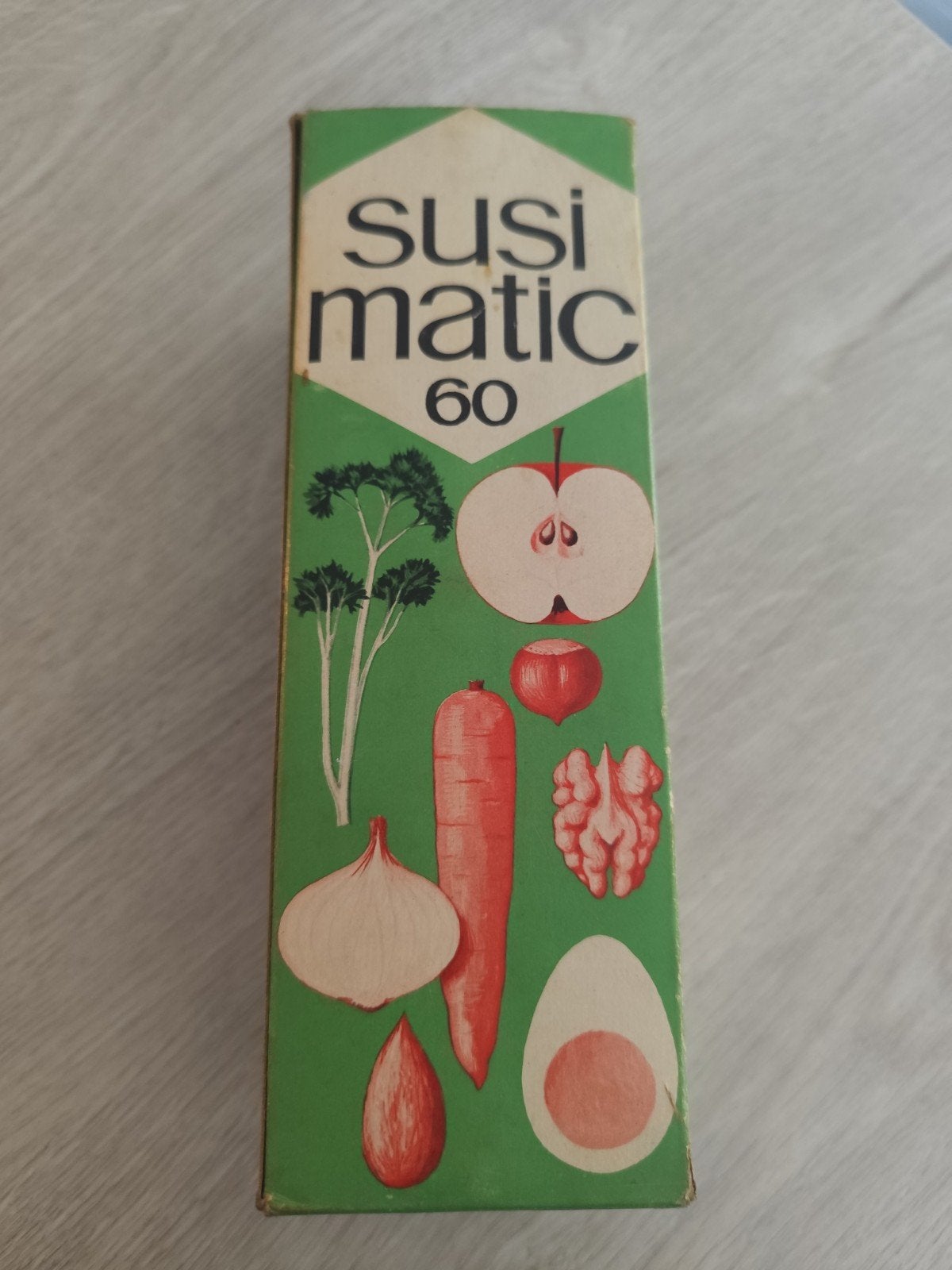 Hachoir vintage Susimatic 60 avec boîte d'origine Années 70, Enlèvement ou Envoi