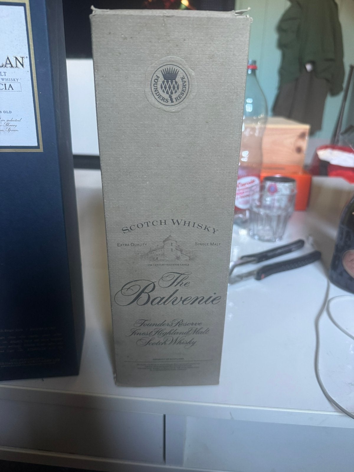 Whisky the balvenie, Collections, Vins, Comme neuf, Enlèvement ou Envoi