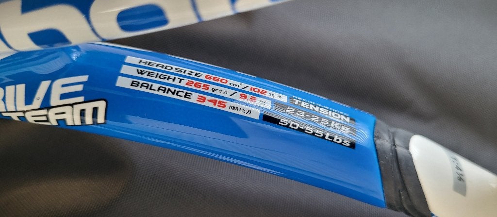 Babolat tennisracket, Sport en Fitness, Tennis, Ophalen, Zo goed als nieuw, Racket, Babolat