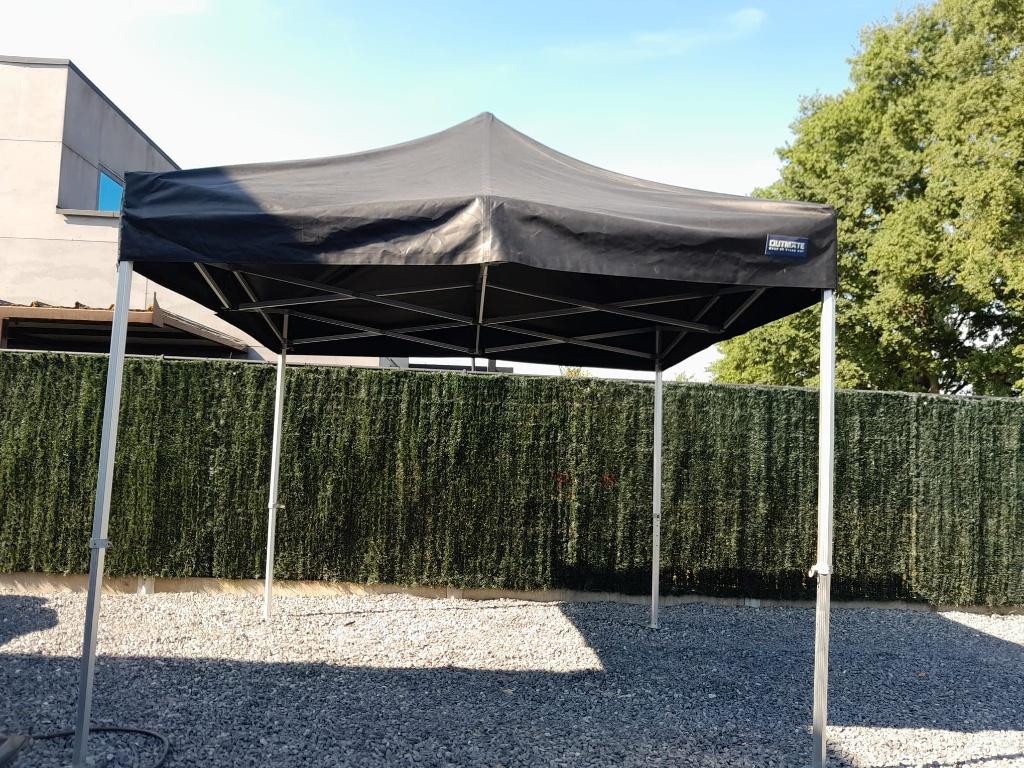 Easy-up vouwtenten (partytenten) te huur, Ophalen