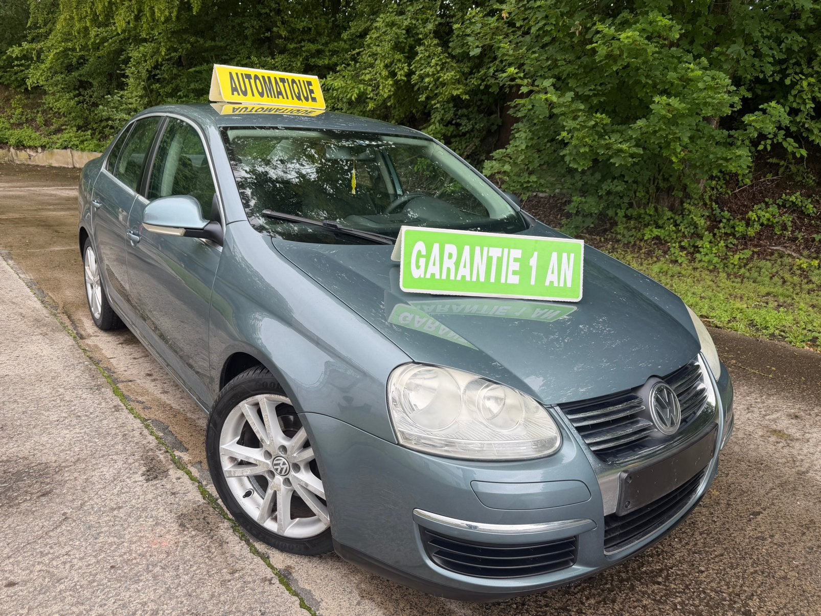 Vw Jetta 1.9 tdi boite auto DSG clim navi ct garantie 1 an, Automaat, Bedrijf, 5 deurs, Euro 4