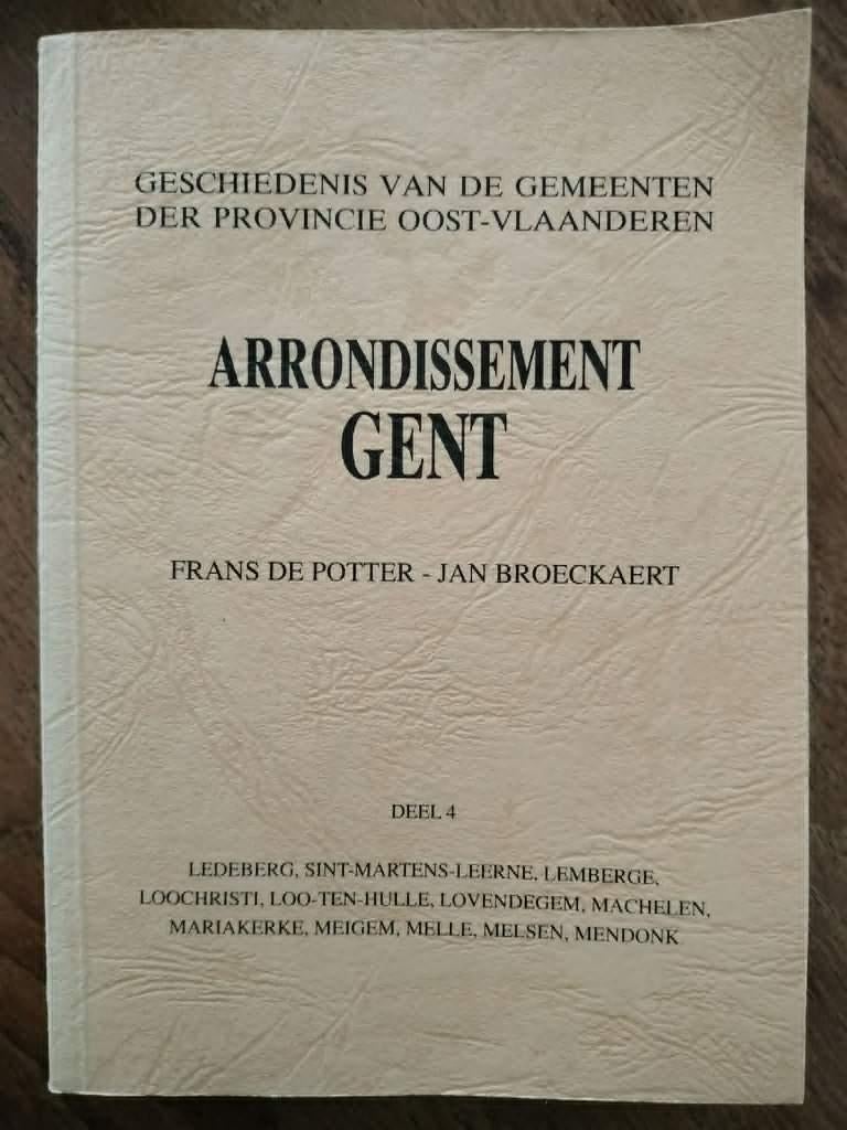 Boek: Geschiedenis van de gemeenten Oost-Vlaanderen (Deel 4), Livres, Histoire & Politique, Comme neuf, Enlèvement ou Envoi