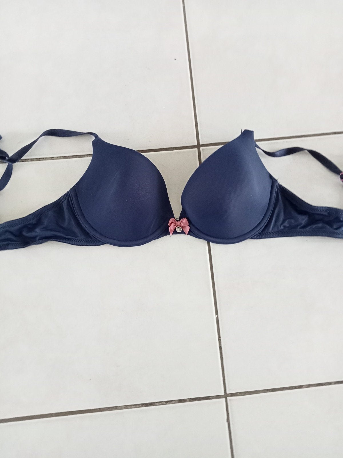 marine blauw Hunkemöller BH 75B, Hunkemöller, Ophalen, Blauw, BH