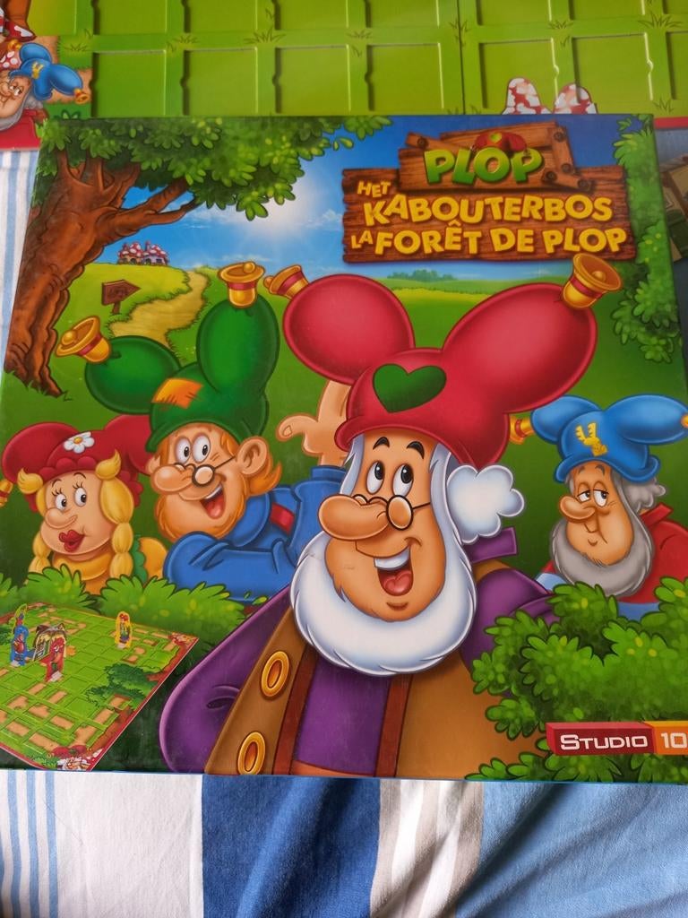 Gezelschapsspel Plop Kabouterbos, Hobby en Vrije tijd, Gezelschapsspellen | Bordspellen, Drie of vier spelers, Ophalen, Nieuw