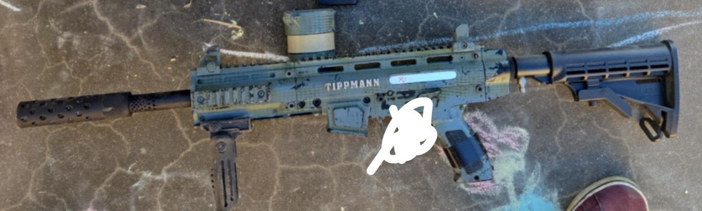 materielle de paintball, Enlèvement