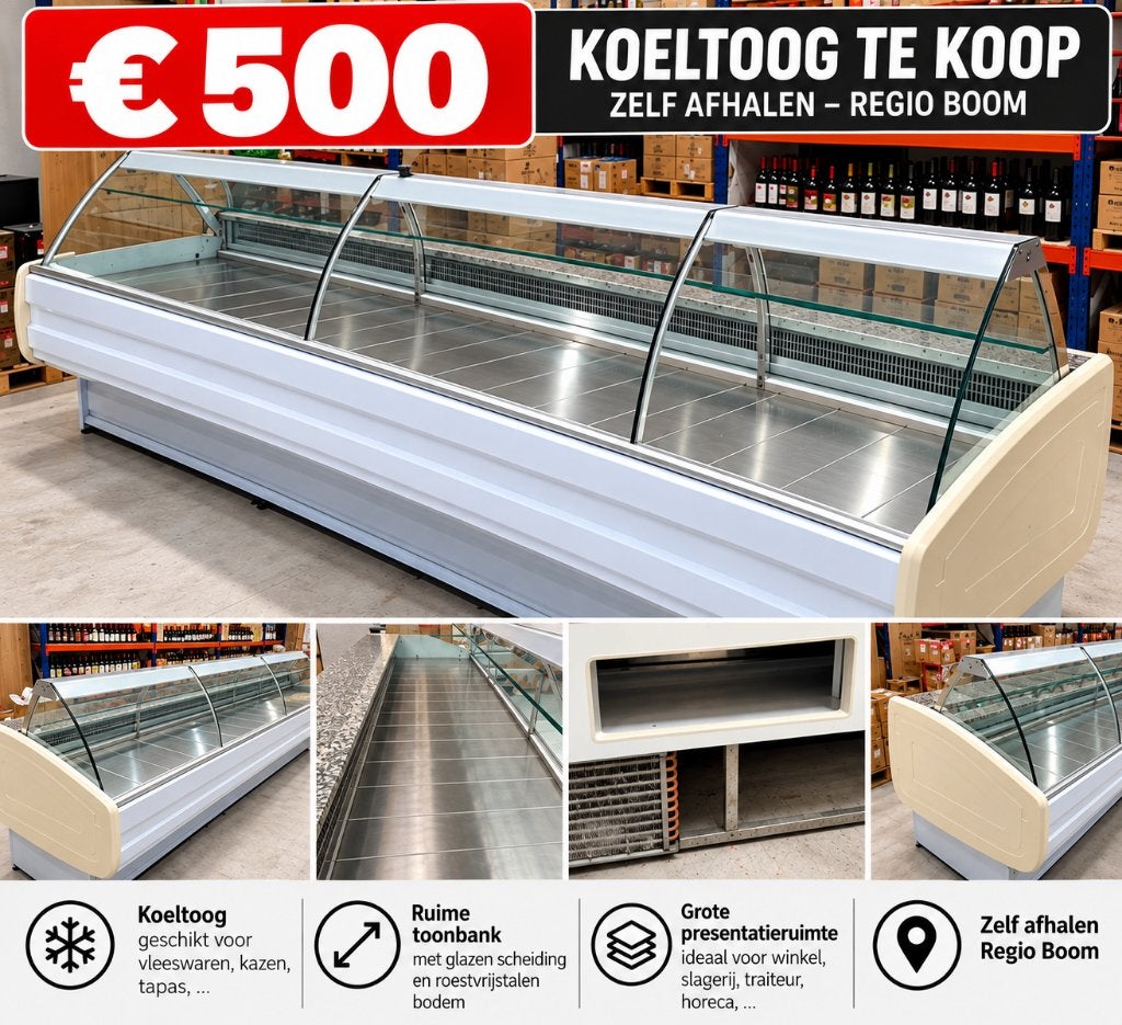 Koeltoog voor winkel, Zakelijke goederen, Ophalen