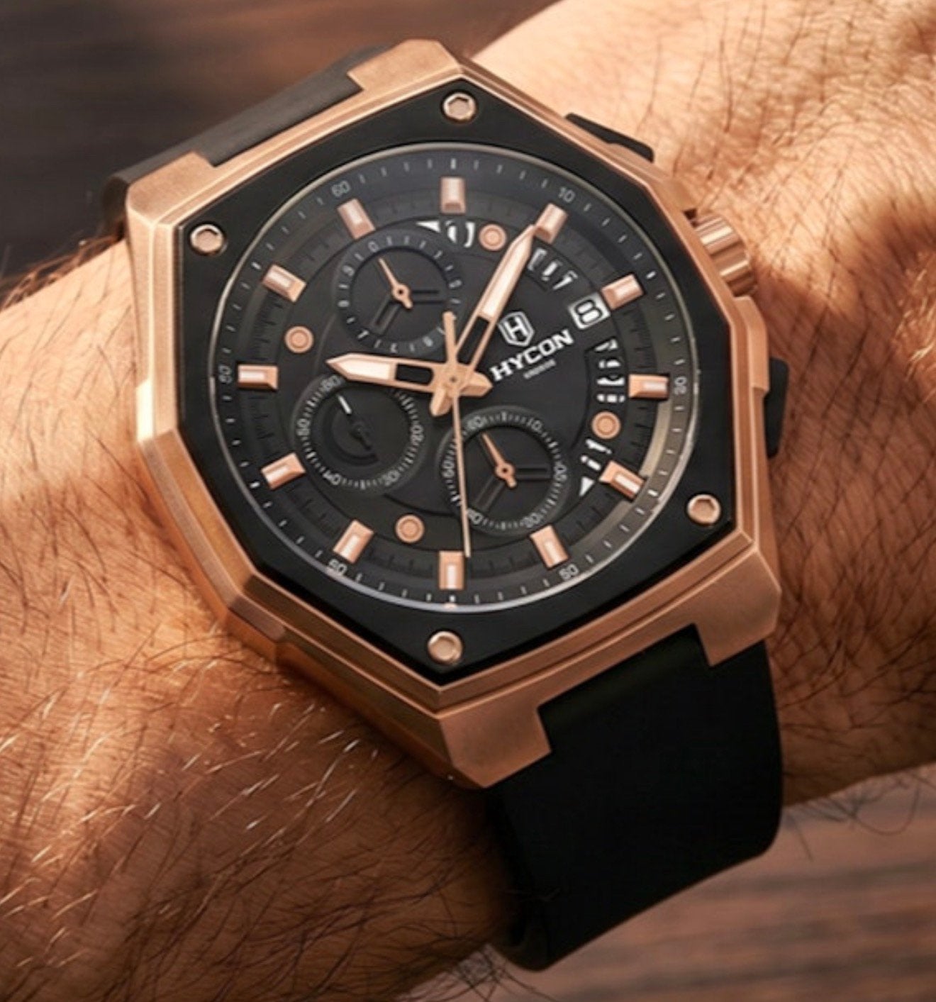 HYÇON KRONOS CHRONO VAUT499€! 💯%NEUF AVEC CERTIFICAT, Enlèvement ou Envoi, Neuf