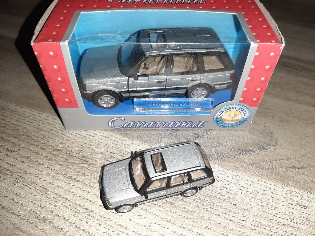2x Cararama/New Ray 1/43-1/72 Range Rover (nearly mint), Enlèvement ou Envoi, Comme neuf, Voiture