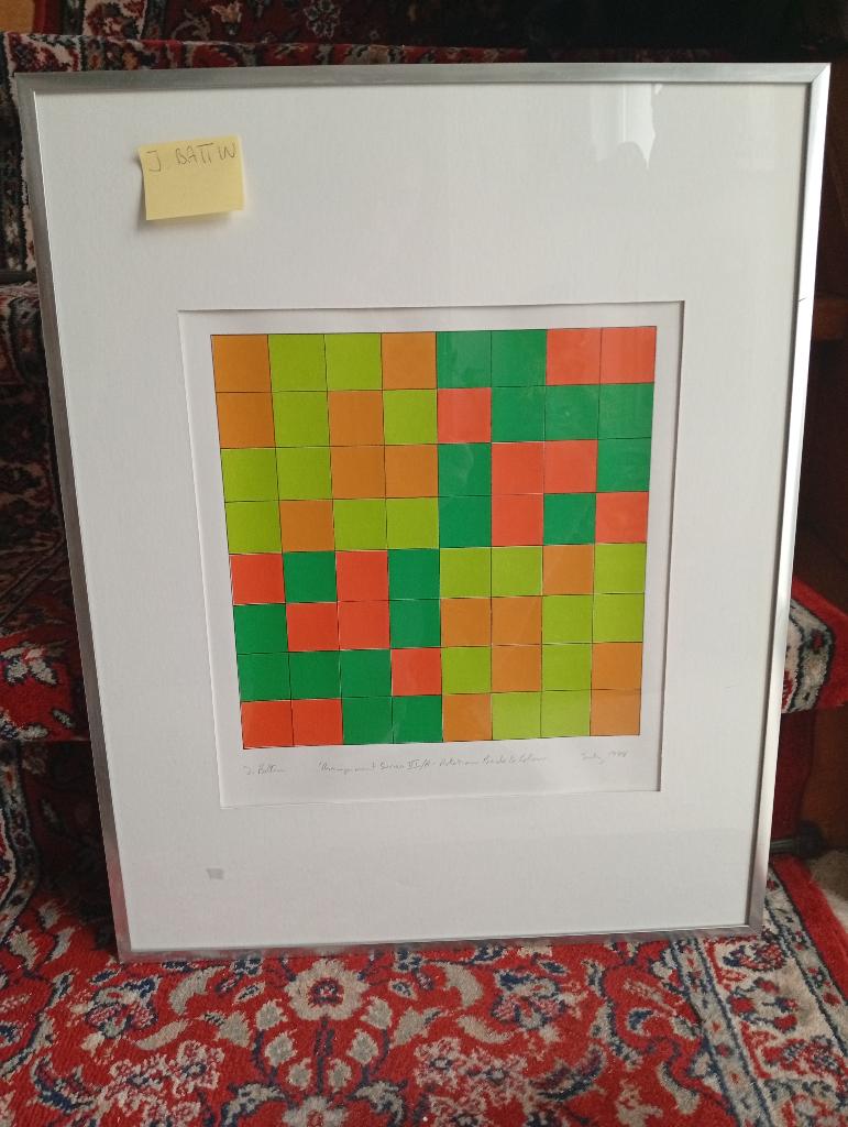 J Battin zeefdruk 1978, Enlèvement ou Envoi
