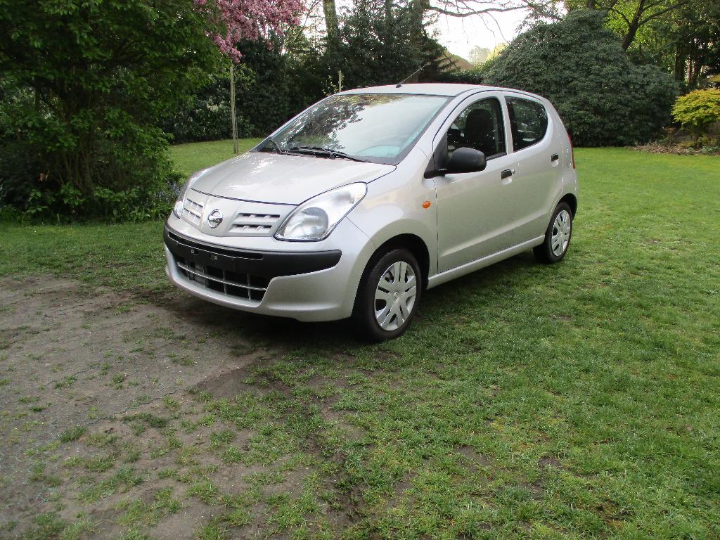 NISSAN PIXO 1.0 BENZ 9.705 KM ! 02/2012 SCHOUWROOM STAAT !!., Auto's, Nissan, Voorwielaandrijving, Stof, 50 kW, Zwart