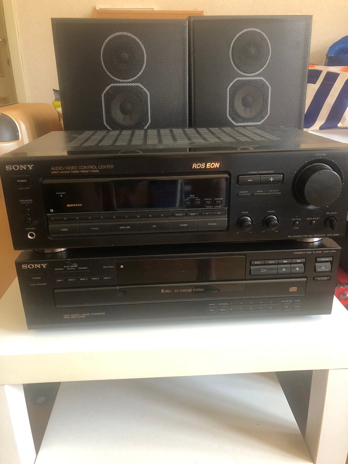 Muziekinstallatie Sony, Enlèvement, Comme neuf, Lecteur CD, Sony