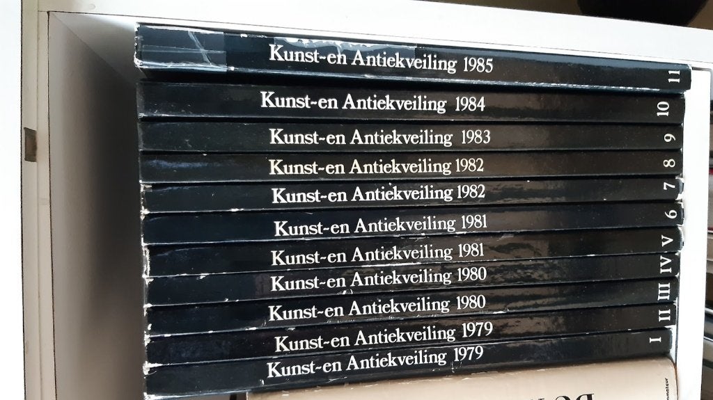 11 boeken van kunst en antiekveilingen  ., Ophalen, Gelezen, Schilder- en Tekenkunst