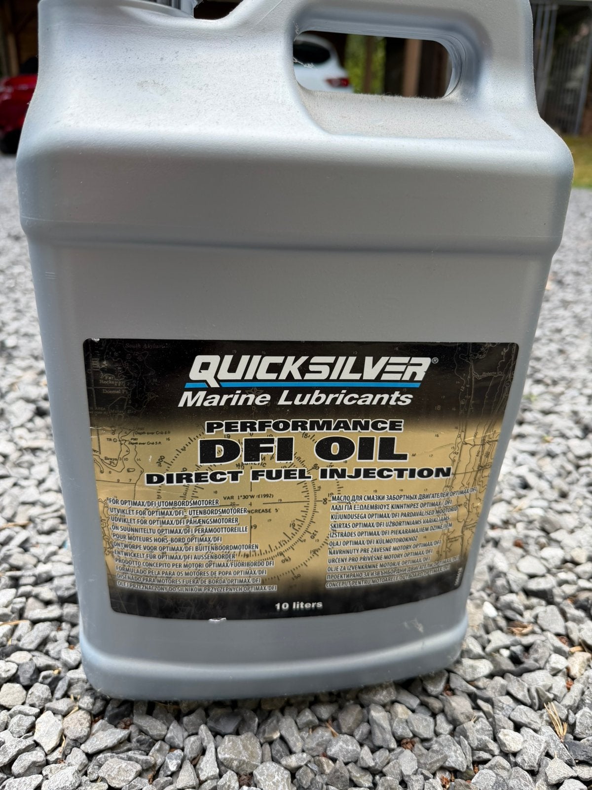 2-takt olie DFI voor Mercury Optimax 10 l ongeopend, Watersport en Boten, Speedboten, Ophalen, Quicksilver