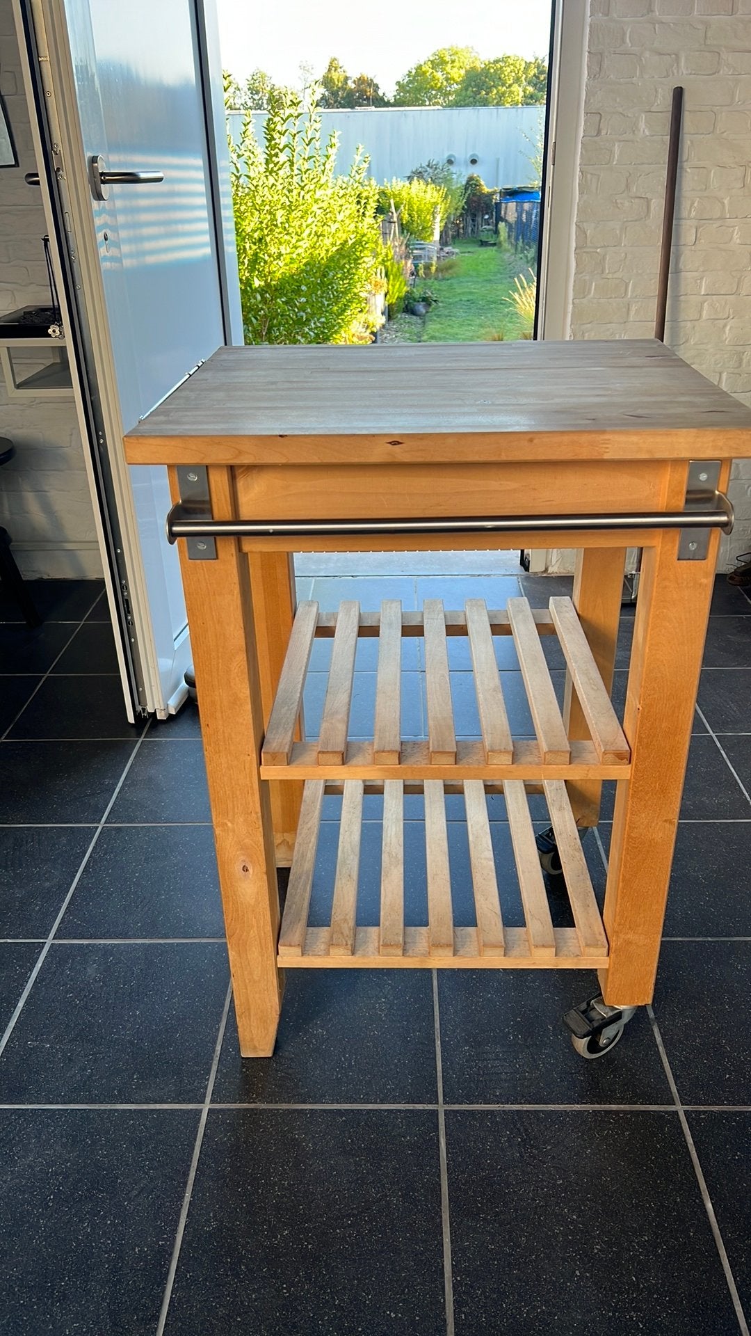 Bekvam roltafel keuken ikea - keukenblok, Huis en Inrichting, Ophalen, Zo goed als nieuw