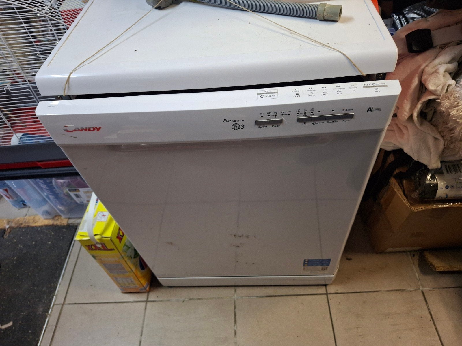 Lave vaisselle Candy, Electroménager, Lave-vaisselle, Enlèvement, Utilisé, À Poser