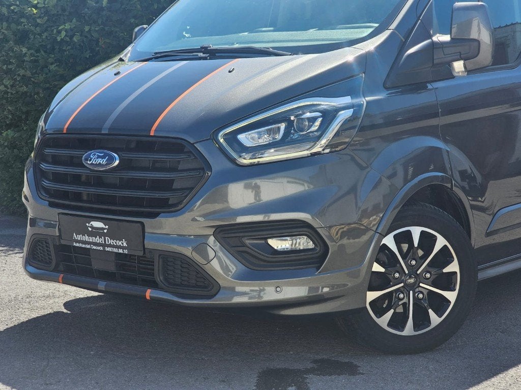 Ford transit custom sport 2l hdi dubbele cabine  | AUTOMAAT, Argent ou Gris, Achat, 6 portes, Euro 6