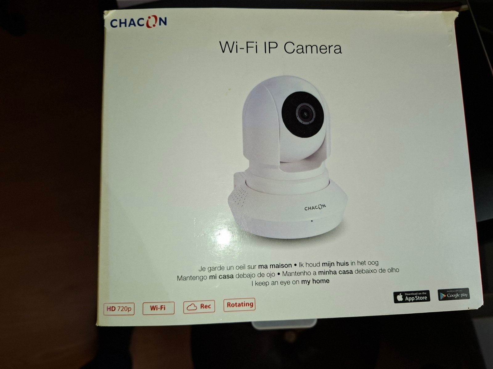 Caméra IP Wifi Chacon., Enlèvement ou Envoi, Neuf