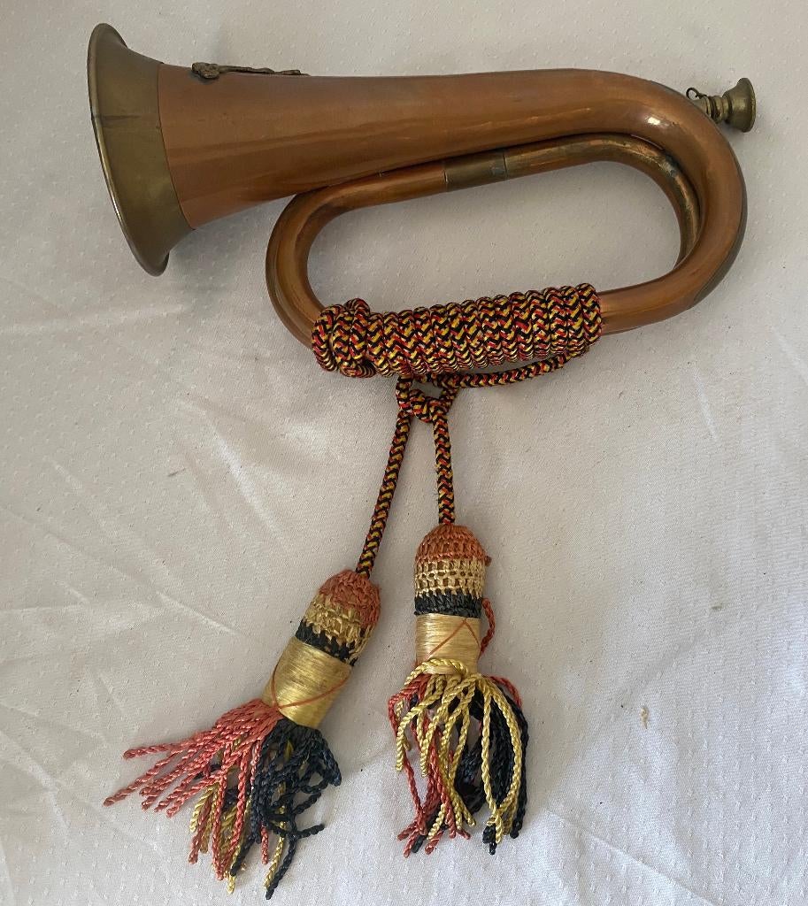 Antique clairon militaire de l'Artillerie Royale britannique, Collections, Objets militaires | Général, Enlèvement ou Envoi, Armée de terre