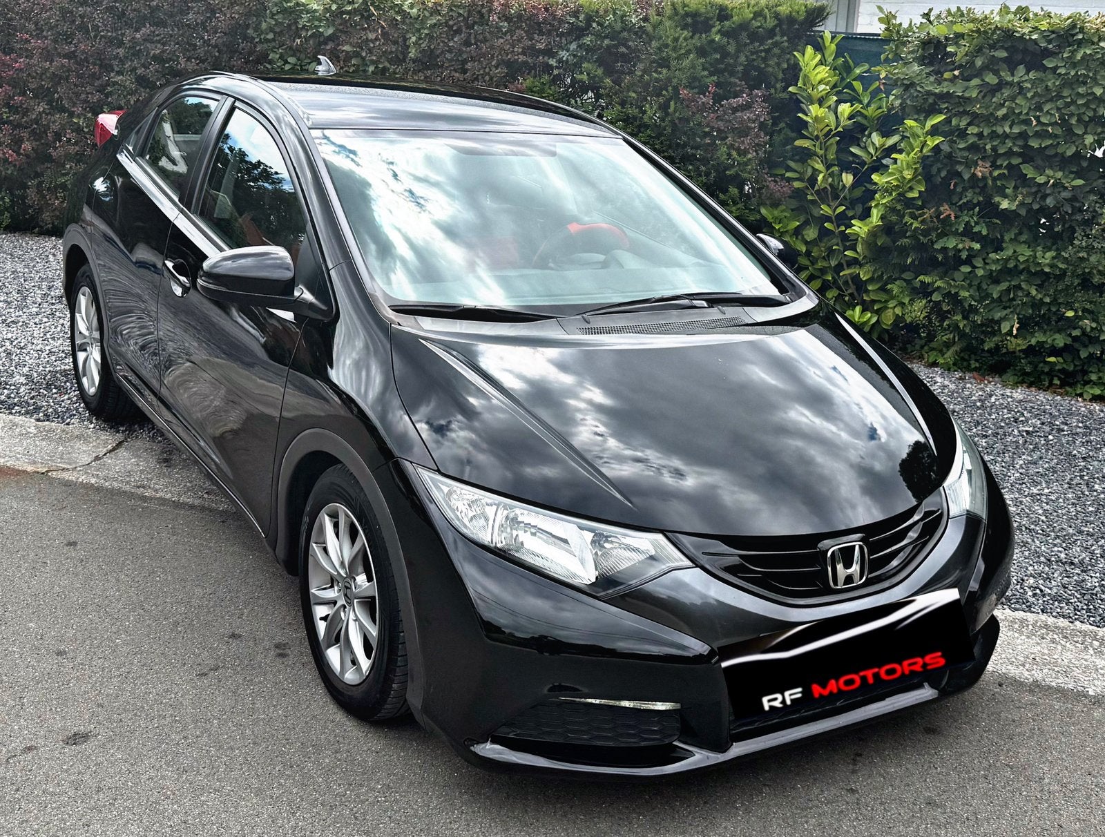 🔥Honda Civic 1.4 Essence /2013 /CARPLAY/GARANTIE 12, Auto's, Honda, Stof, Zwart, Bedrijf, Handgeschakeld
