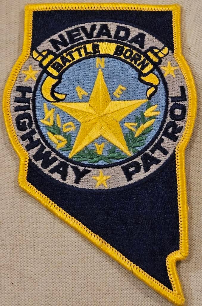 Nevada Highway Patrol (NHP) schouderembleem (pat, Ophalen of Verzenden
