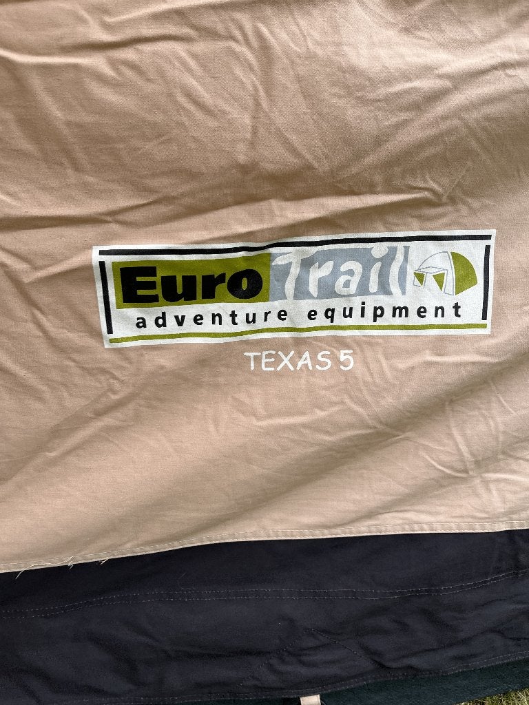 Tente Eurotrail Texas 5 (5 personnes - en parfait état !), Caravanes & Camping, Tentes, jusqu'à 5, Utilisé, Enlèvement