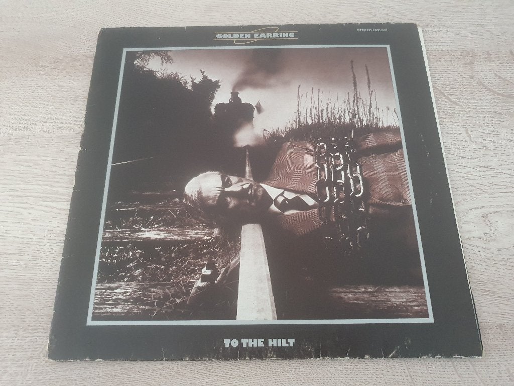 Golden Earring ' To The Hilt ' Vinyl album, LP, Gebruikt, Overige genres, Ophalen of Verzenden