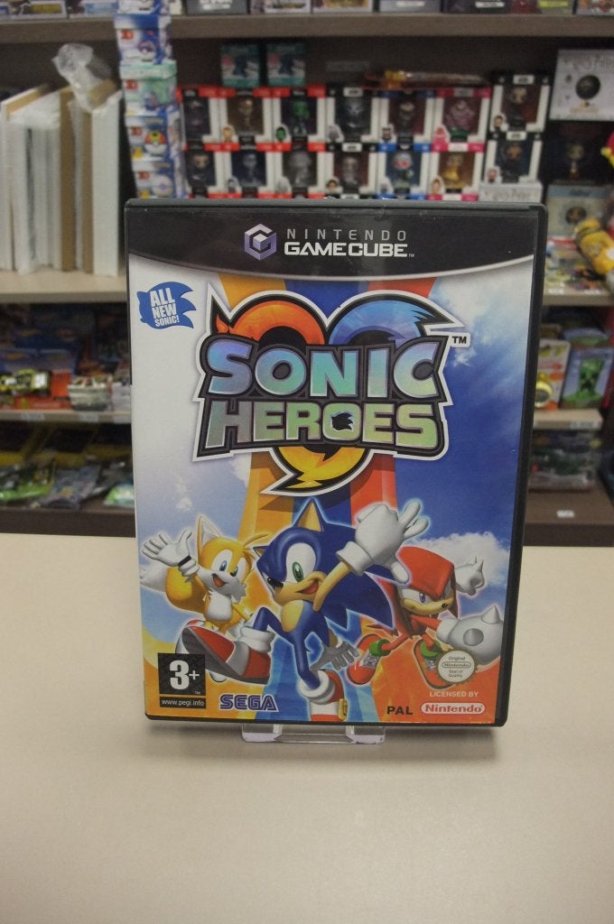 Sonic heroes cib gamecube ukv, Consoles de jeu & Jeux vidéo, Nintendo, Enlèvement ou Envoi, 2 joueurs, Aventure et Action