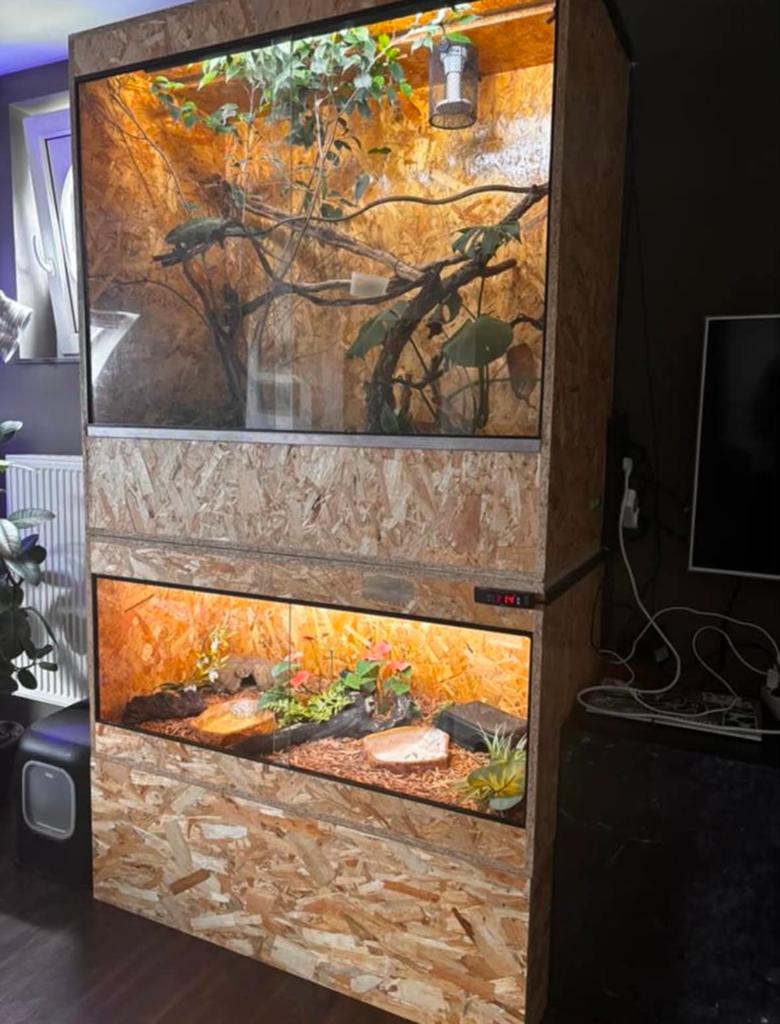 2 osb terraria, Enlèvement, Comme neuf, Terrarium ou Paludarium