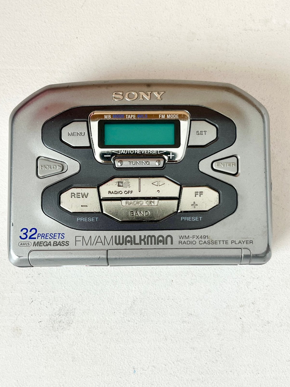 Sony Walkman WM-FX491 radiocassettespeler, Audio, Tv en Foto, Walkmans, Discmans en Minidiscspelers, Verzenden, Walkman