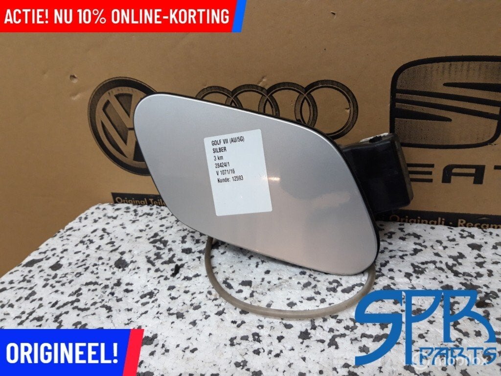Tankklep LA7W Golf 7 VII 5G0809857B TANKDOP TANK KLEP DEKSEL, Gebruikt, Volkswagen, Ophalen of Verzenden, Volkswagen
