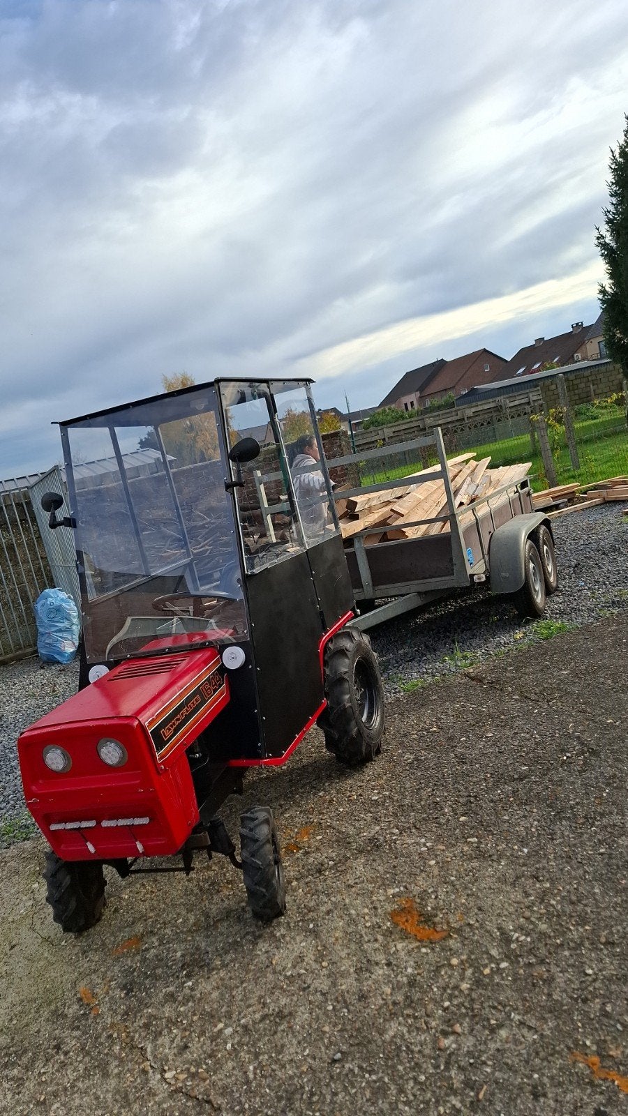 kleine tractor te koop, Enlèvement