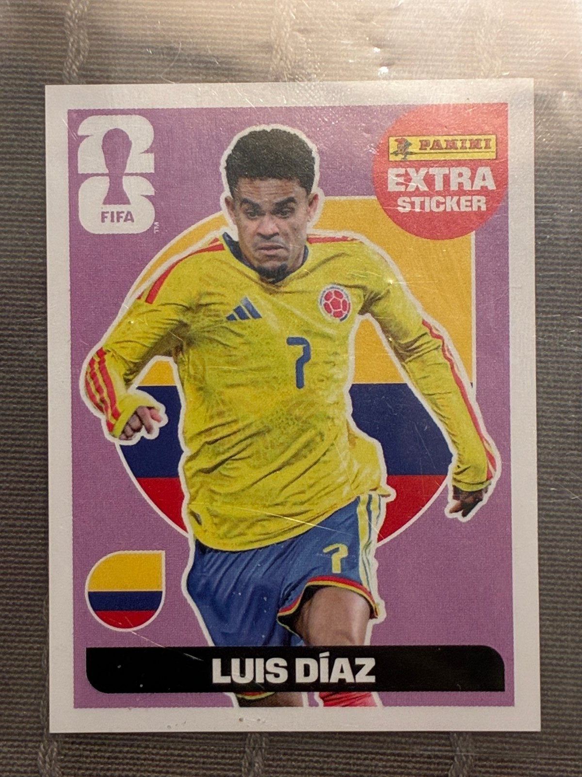 Panini Wk2026 sticker Luiz Diaz, Ophalen of Verzenden, Zo goed als nieuw, Sticker