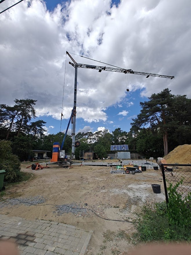 Bouwkraan Arcomet S24 City, Zakelijke goederen, Ophalen, Kraan