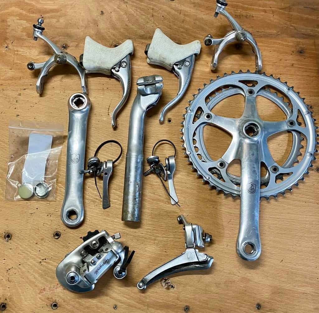 Campagnolo Chorus groepset., Fietsen en Brommers, Fietsonderdelen, Ophalen, Gebruikt, Overige typen, Aluminium