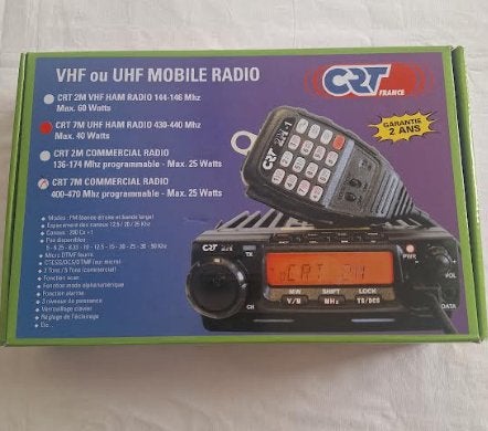 Radio uhf CRT 7 M, Envoi, Comme neuf