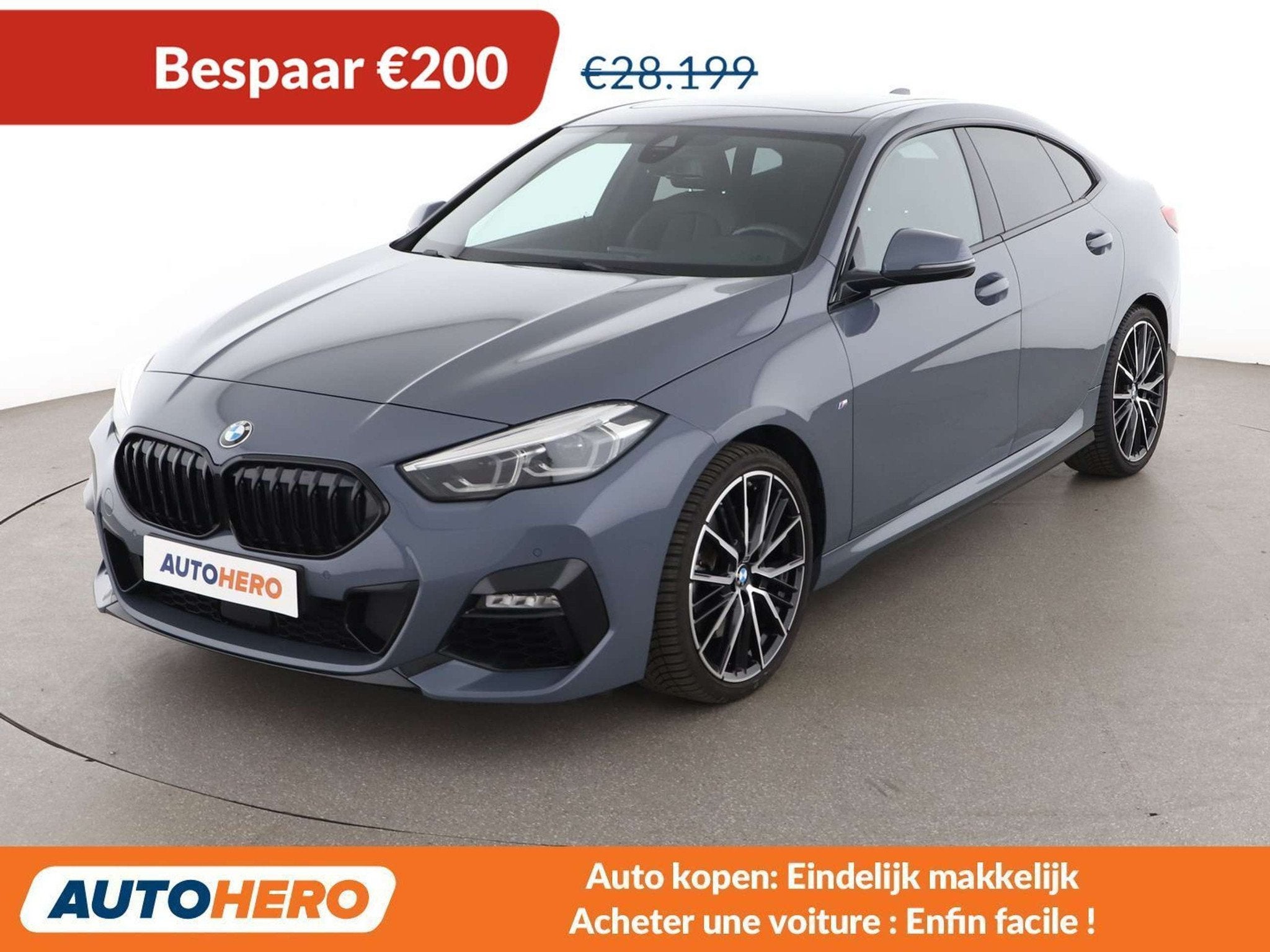 BMW 2 Serie 220 220i Gran Coupe M Sport (bj 2021, automaat), Auto's, Gebruikt, Euro 6, Traction-control, 131 kW