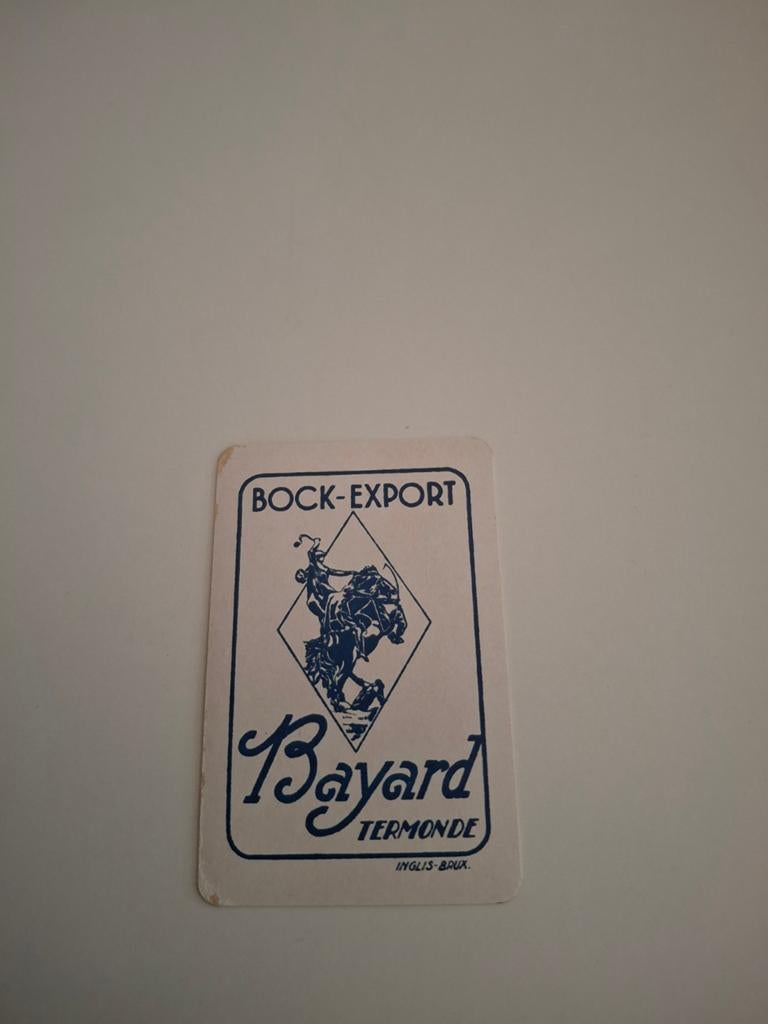 Oude speelkaart bayard dendermonde, Verzamelen, Speelkaarten, Jokers en Kwartetten, Ophalen of Verzenden