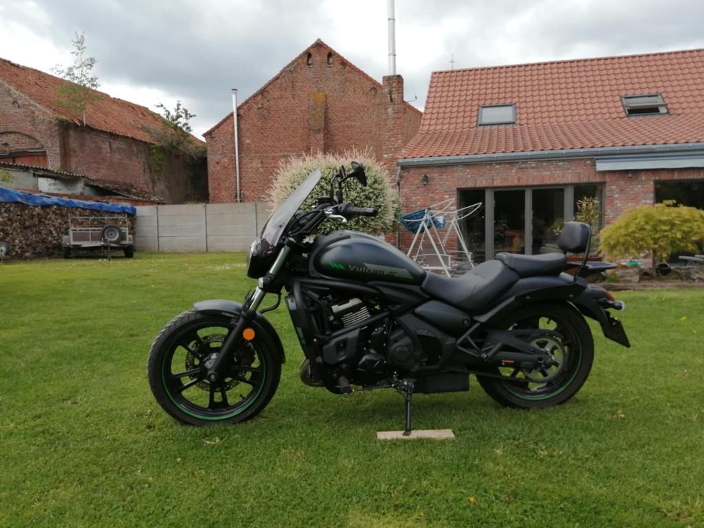 Moto Kawadaki Vulcan S650, Plus de 35 kW, 2 cylindres, Permis Moto A2 minimum, 650 cm³