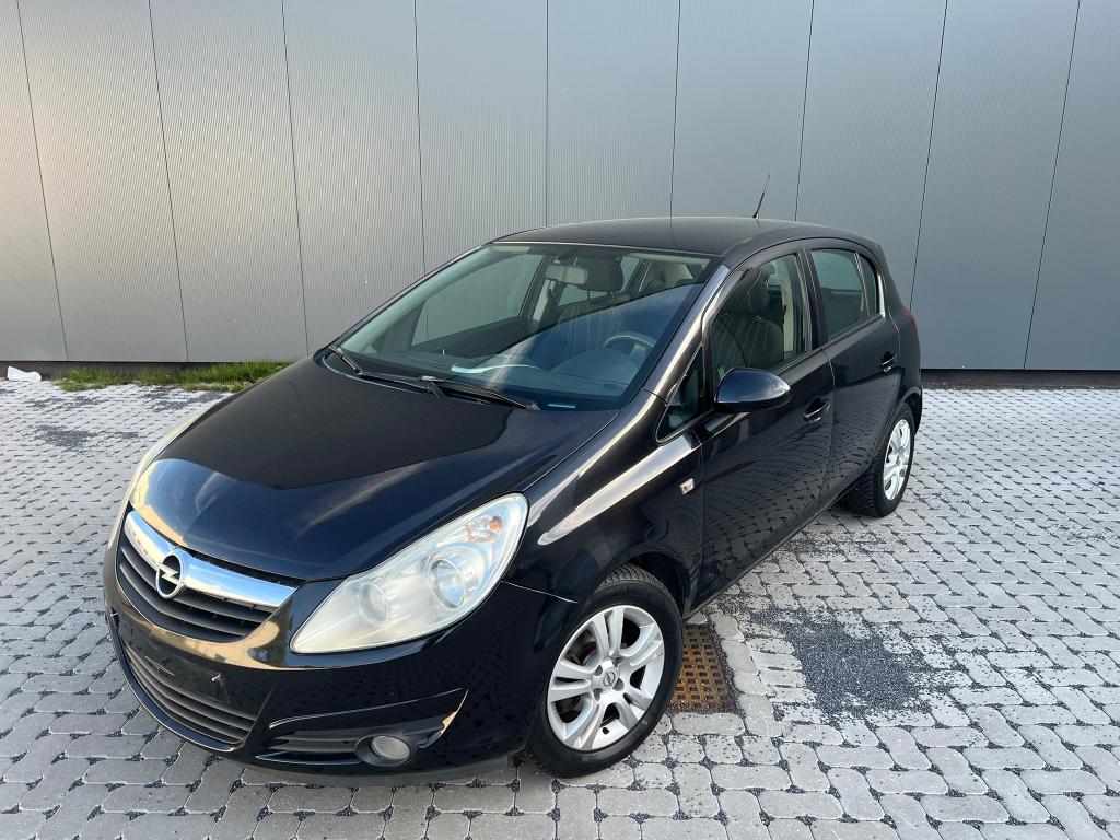 Opel Corsa 1.2 ketting - 5 drs - 218 dkm – CarPlay - airco, Voorwielaandrijving, Stof, 139 g/km, Zwart