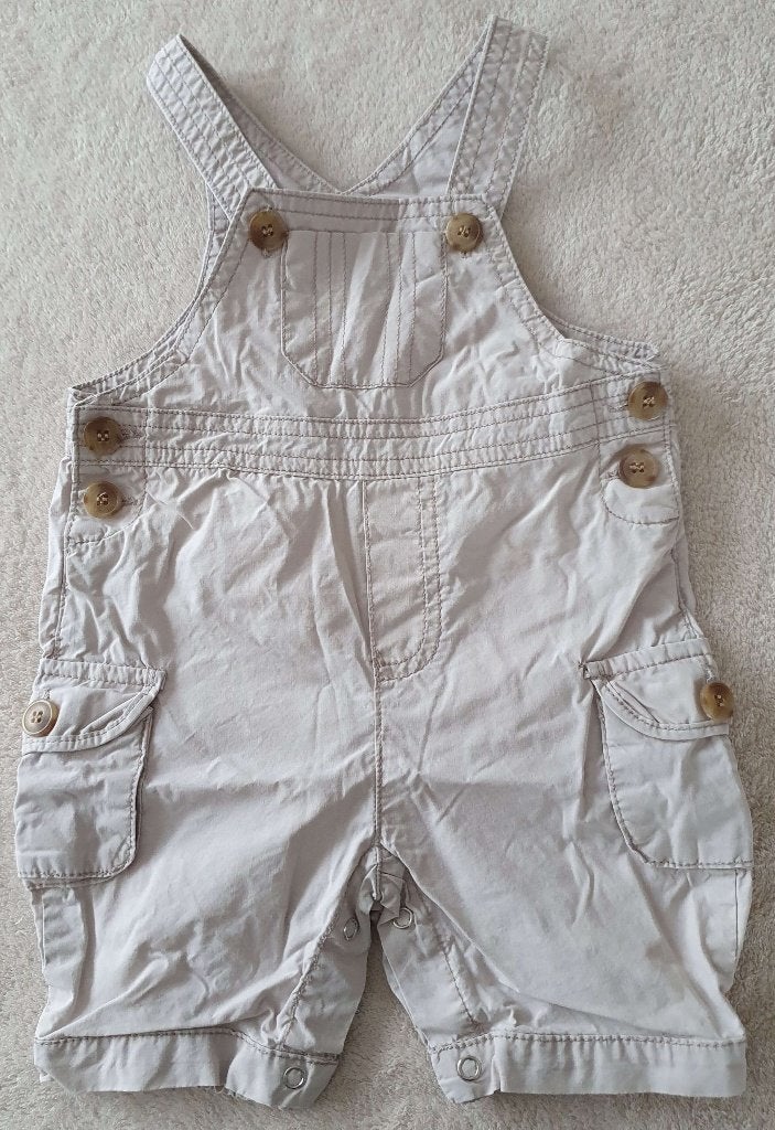 Salopette courte beige - T74 (12 mois) - Buissonière - NEUF, Neuf, Autres types, Enlèvement, Garçon