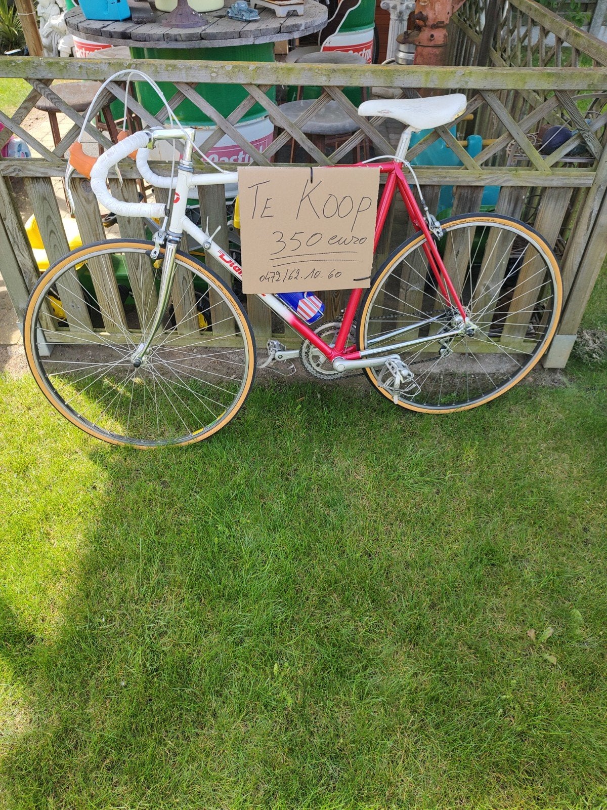Retro diamant fiets, Fietsen en Brommers, Ophalen