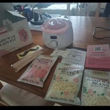 Pure Clean Wax Kit + Heater – Zo goed als nieuw, Elektronische apparatuur, Ophalen of Verzenden, Zo goed als nieuw, Scheren en Epileren
