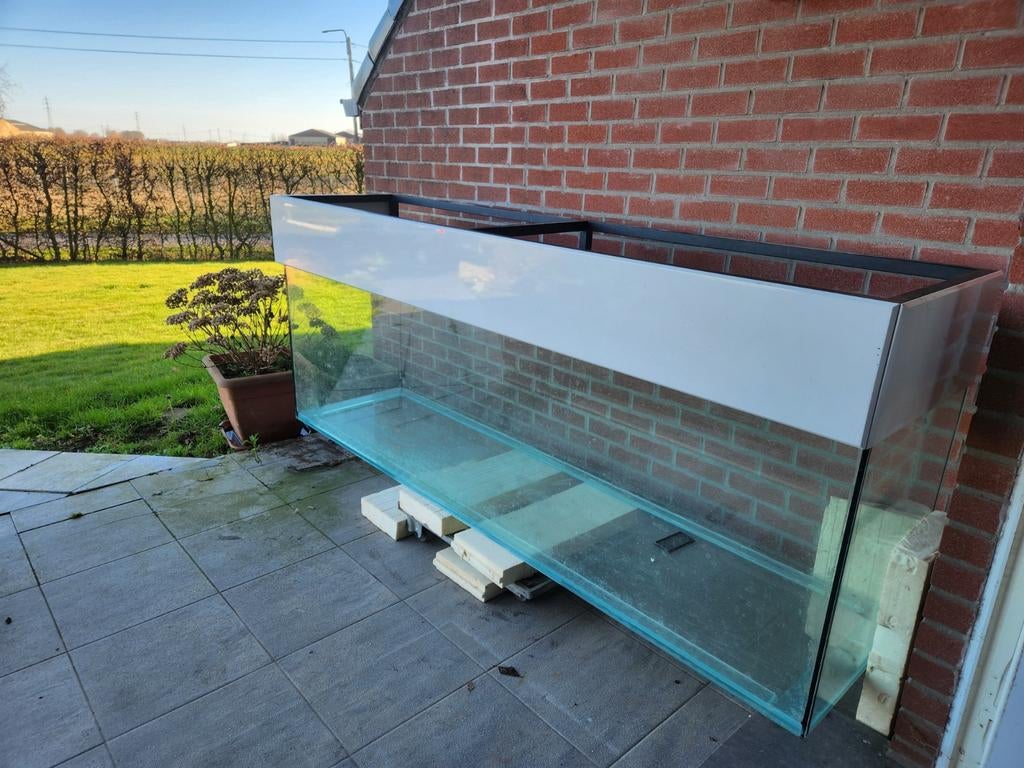 Aquarium 220x55x70 + kast, Ophalen